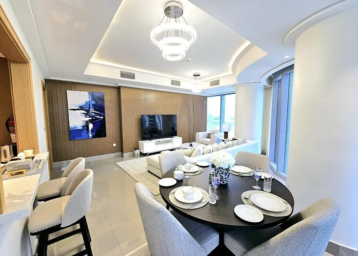 Sunrise Homes - Lavish 2 Bedrooms With Dubai Fountain View!